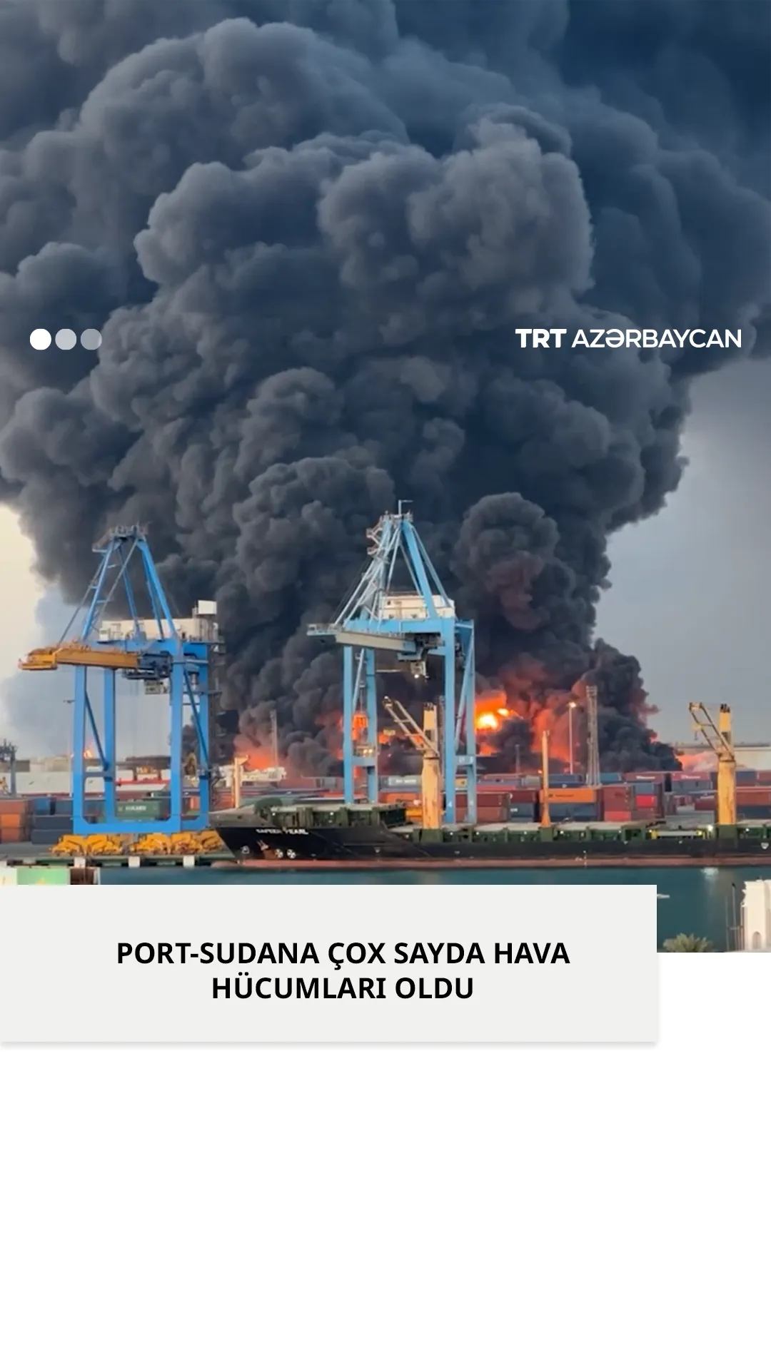 PUA-lar Port-Sudan hava limanını, hərbi bazanı və cənub limanını hədəf aldı